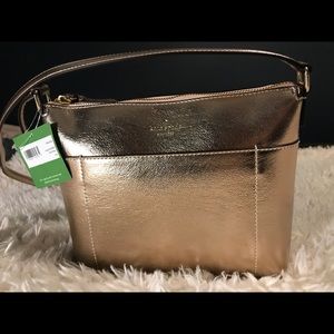Brand New Rose Gold Kate Spade Crossbody